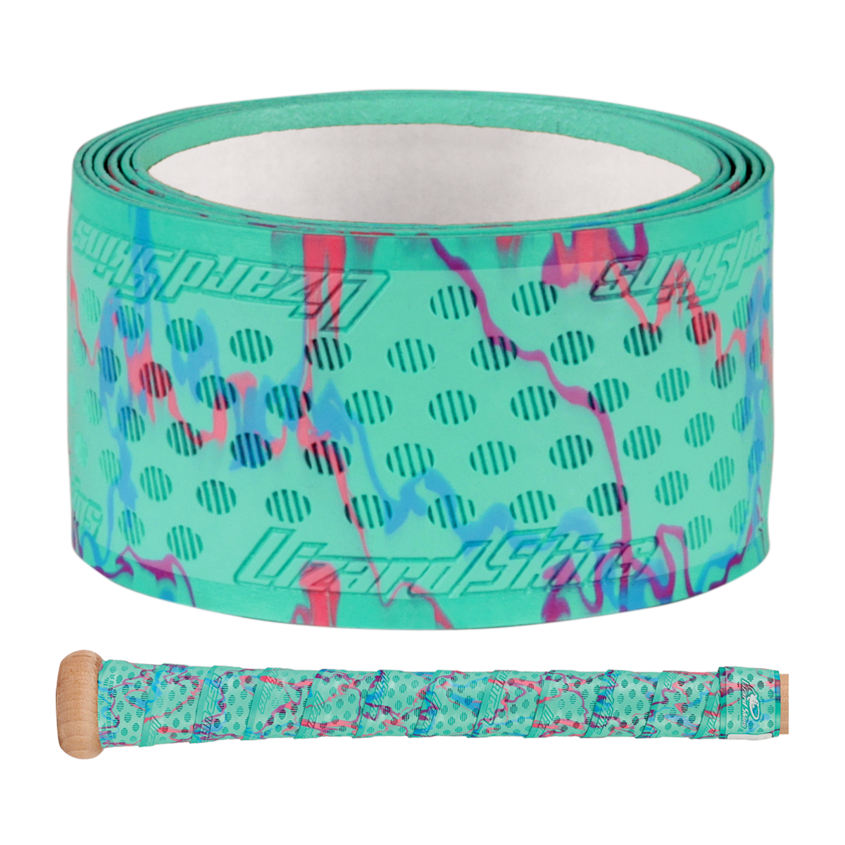 Jaw Bats Coral Camo Lizard Skin