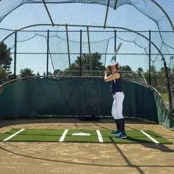 On Deck Sports On-Deck Sports 12' X 7' Softball Batting Mat Pro (Lined)