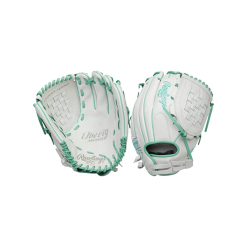 Rawlings Liberty Advanced Color Series 12" Fastpitch Glove - White/Mint