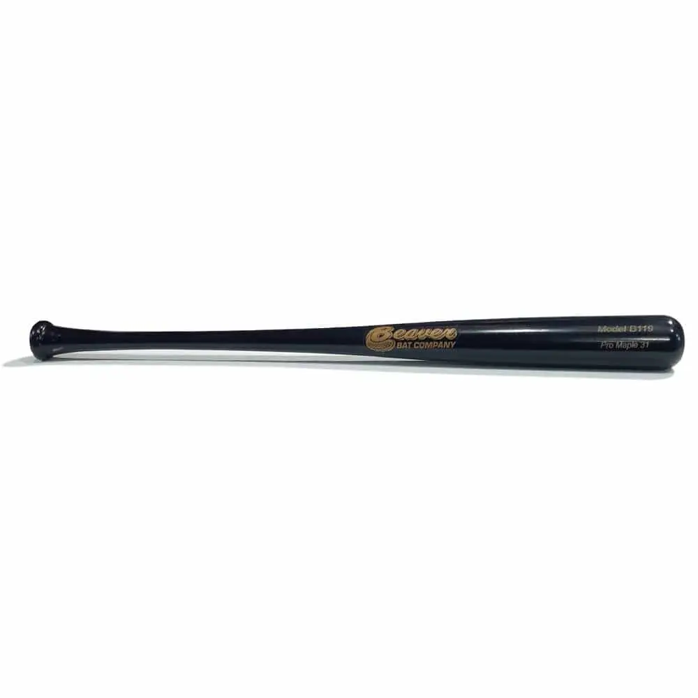 Sale โ
Beaver Bat Co. B119 Wood Baseball Bat | Maple